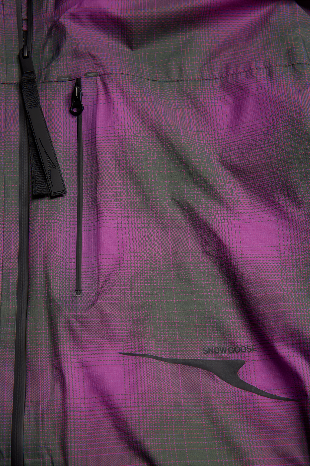 Zephyr Jacket - Print - Violet Plaid - Image 8