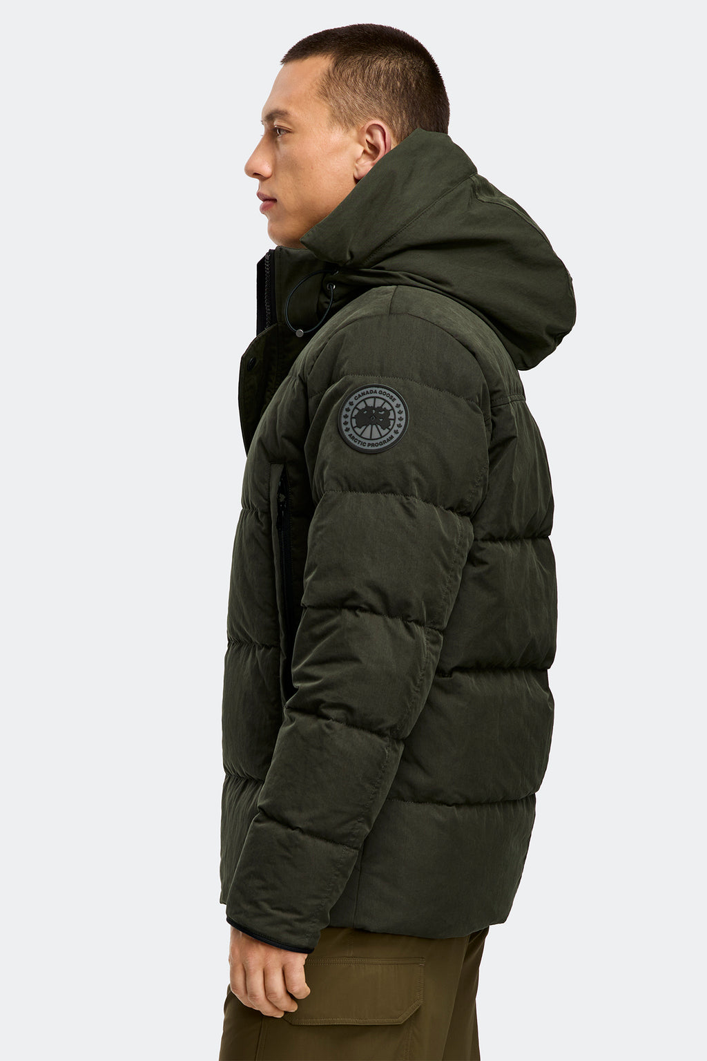 Wyndham Parka Crinkle Cotton (Men) - Volcano