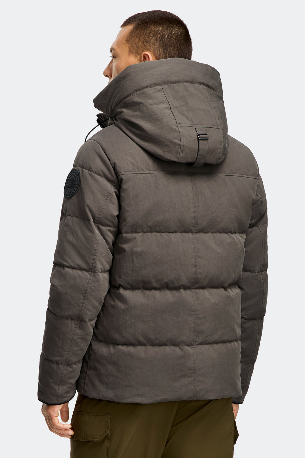 Wyndham Parka Crinkle Cotton (Men) - Coastal Grey