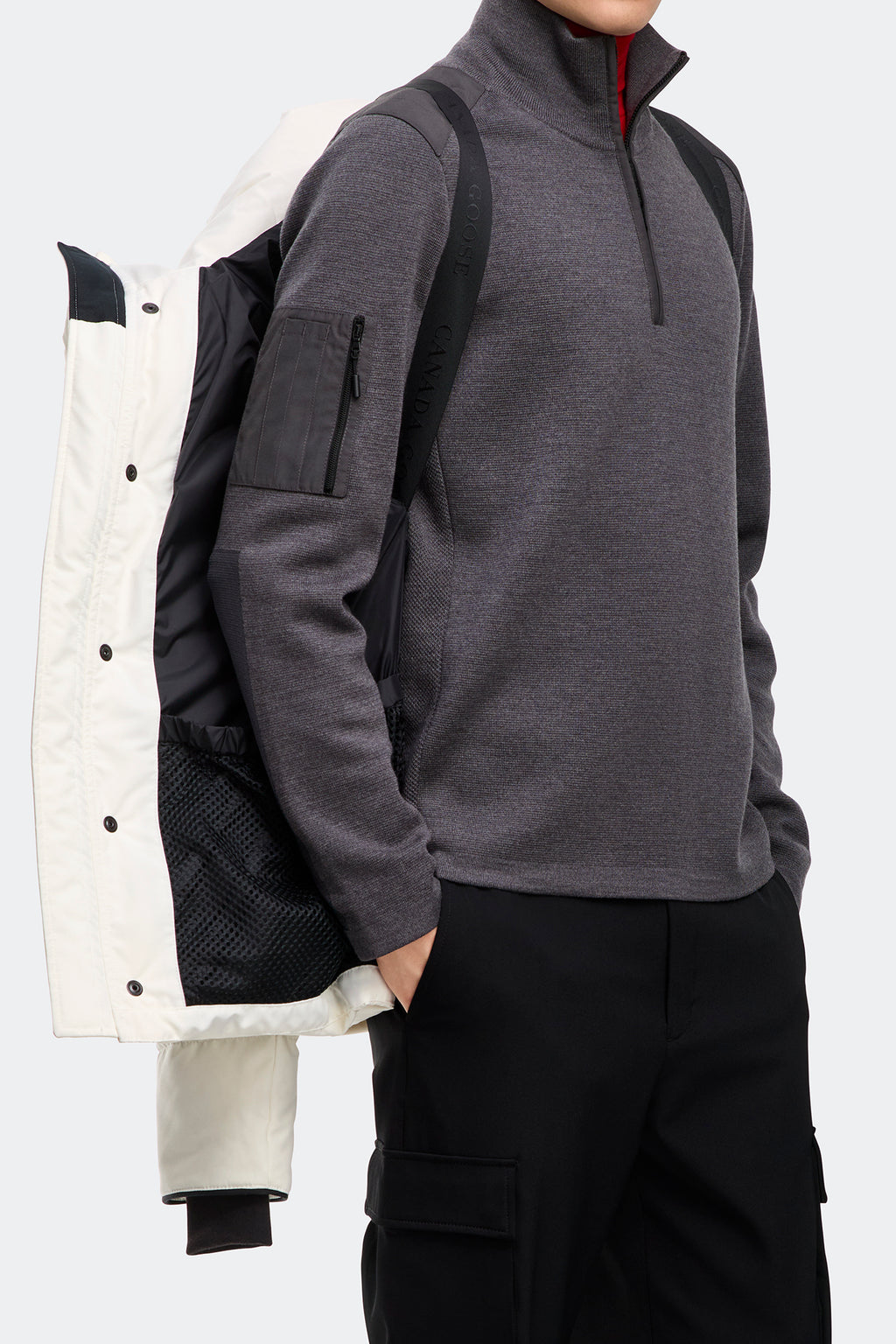 Wyndham Parka Black Label (Men) - North Star White