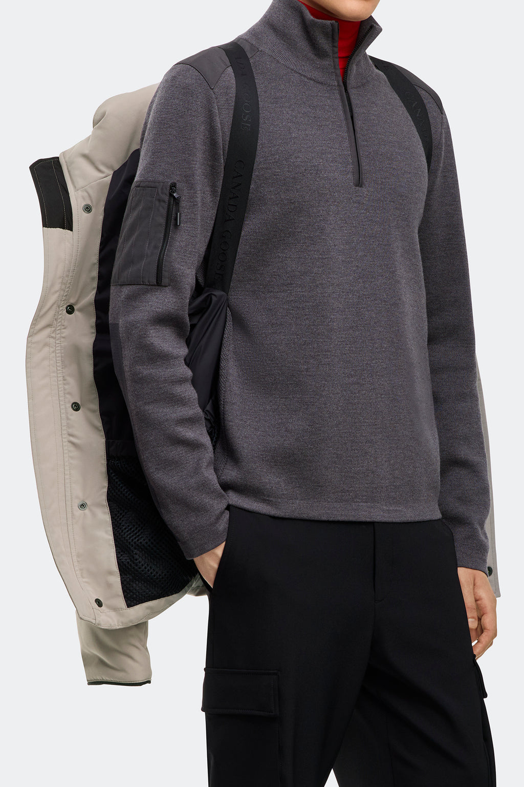 Wyndham Parka Black Label (Men) - Limestone