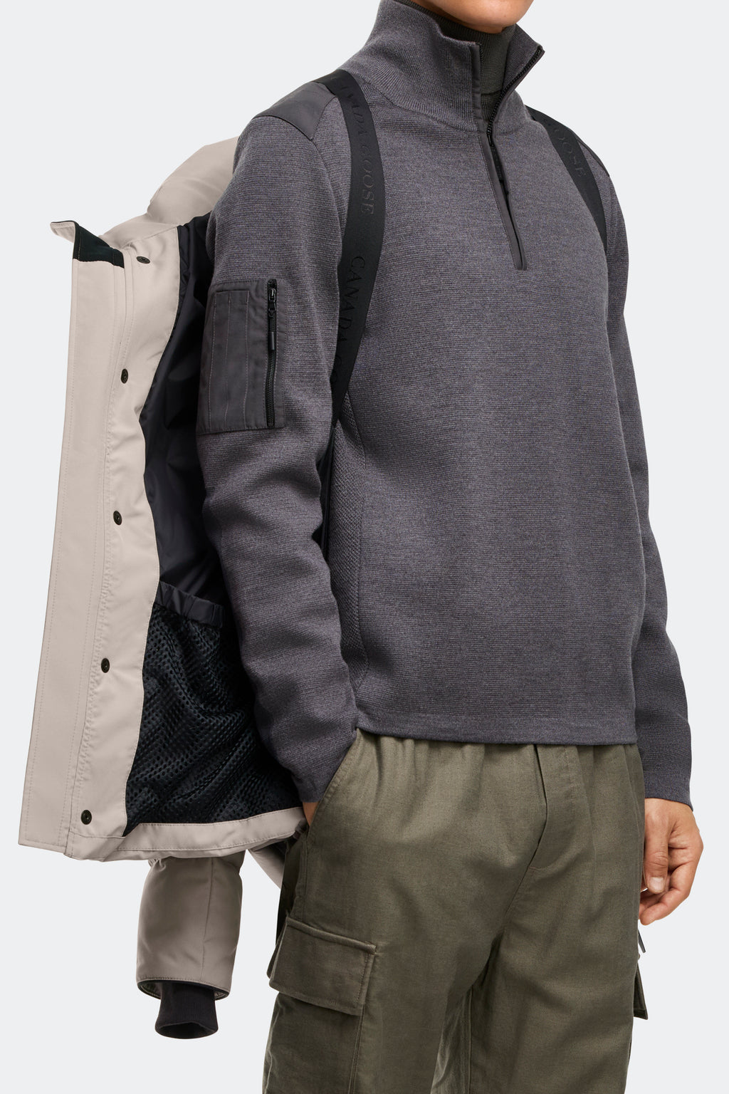 Wyndham Parka (Men) - Limestone