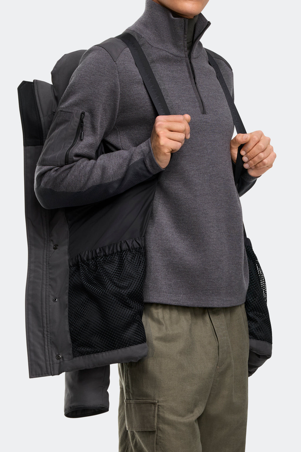 Wyndham Parka (Men) - Granite Grey