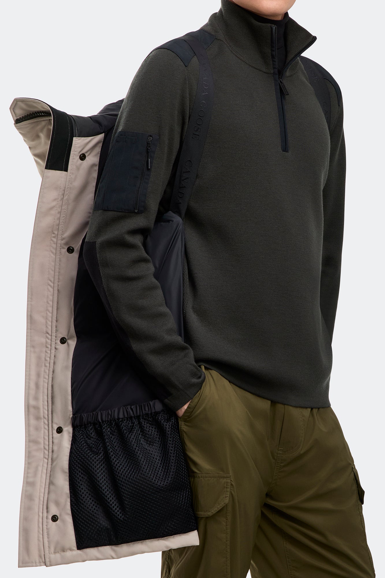 Langford Parka (Men) - Limestone