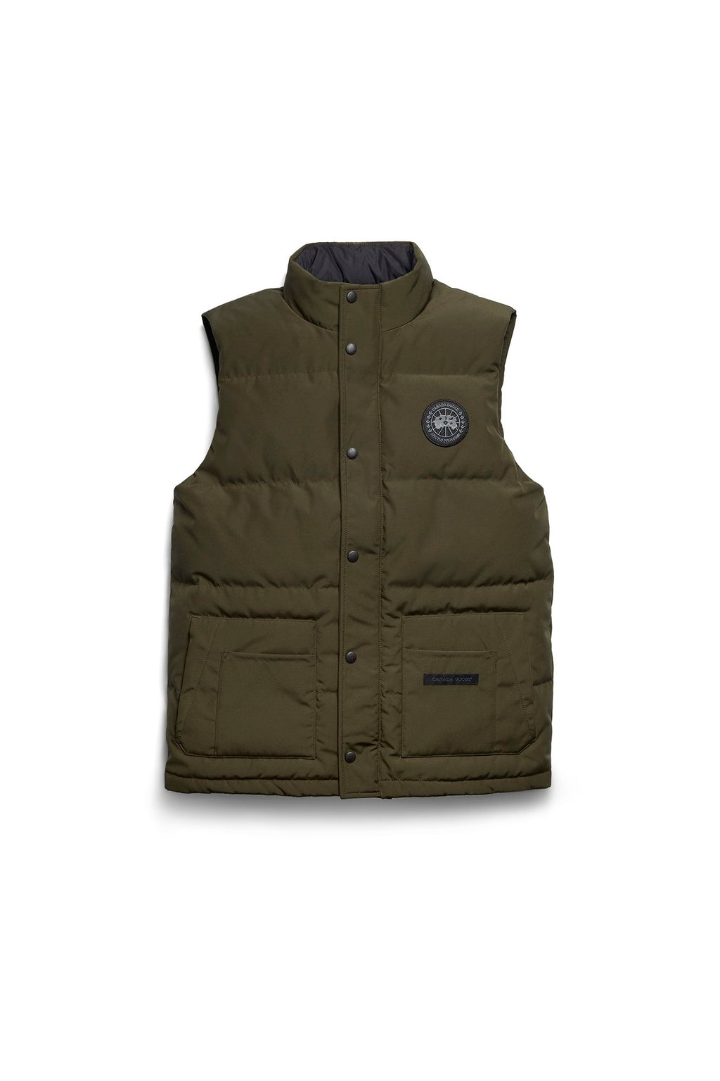 Freestyle Crew Vest Black Label (Men) - Military Green
