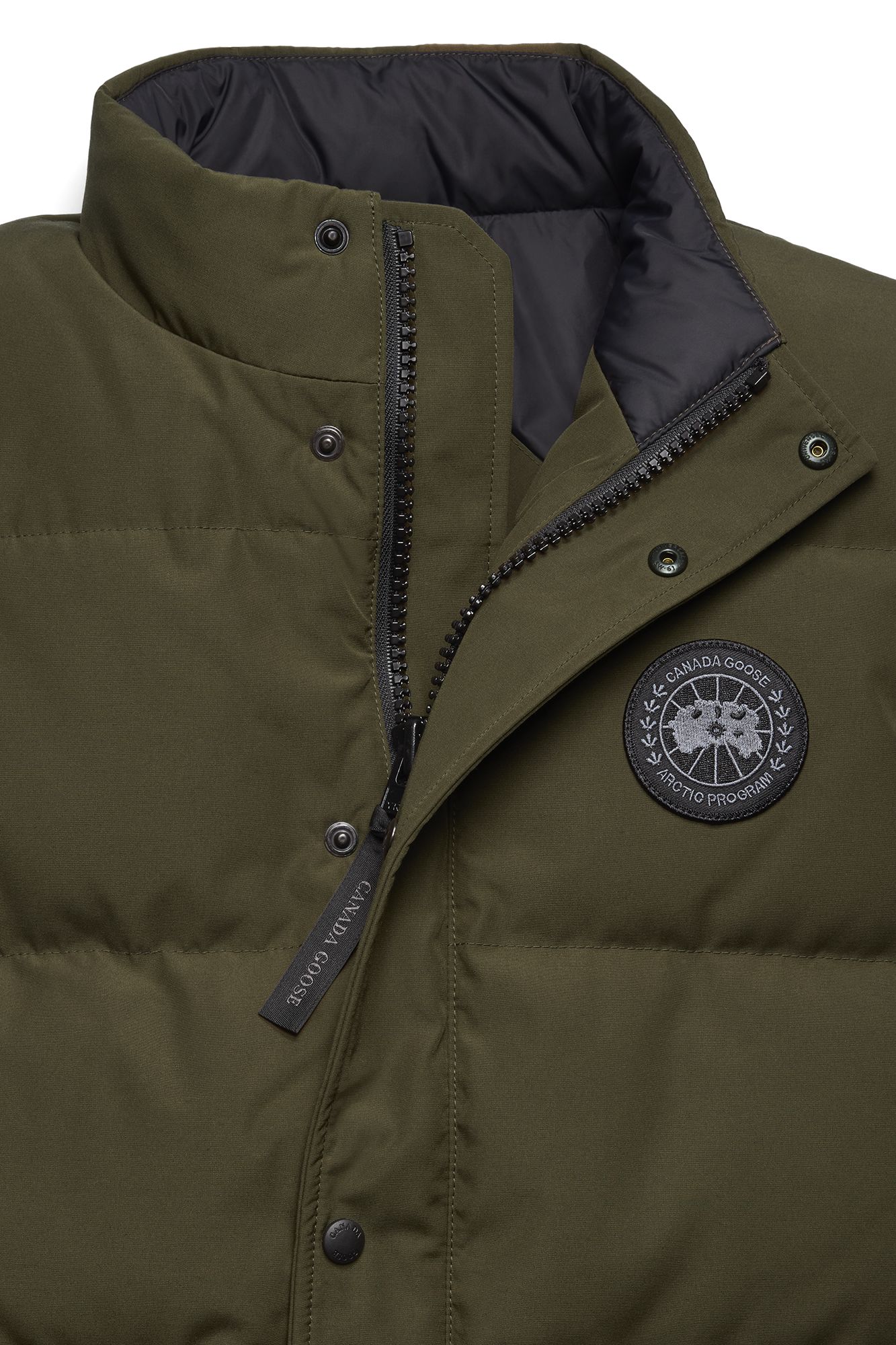 Freestyle Crew Vest Black Label (Men) - Military Green