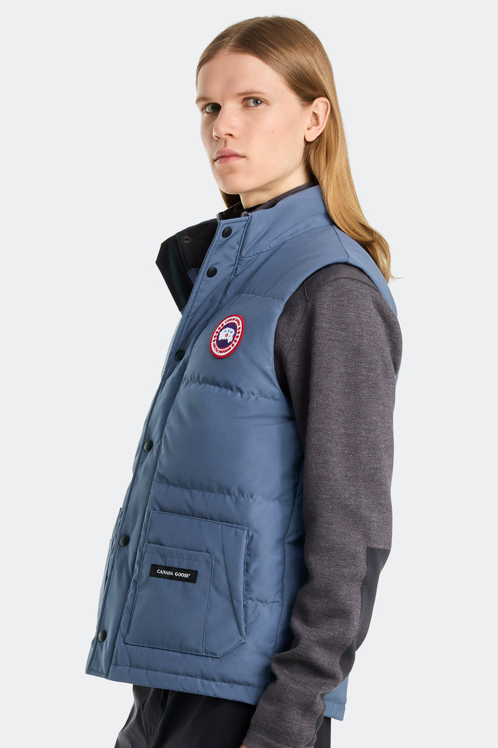 Freestyle Crew Vest (Men) - Ozone Blue