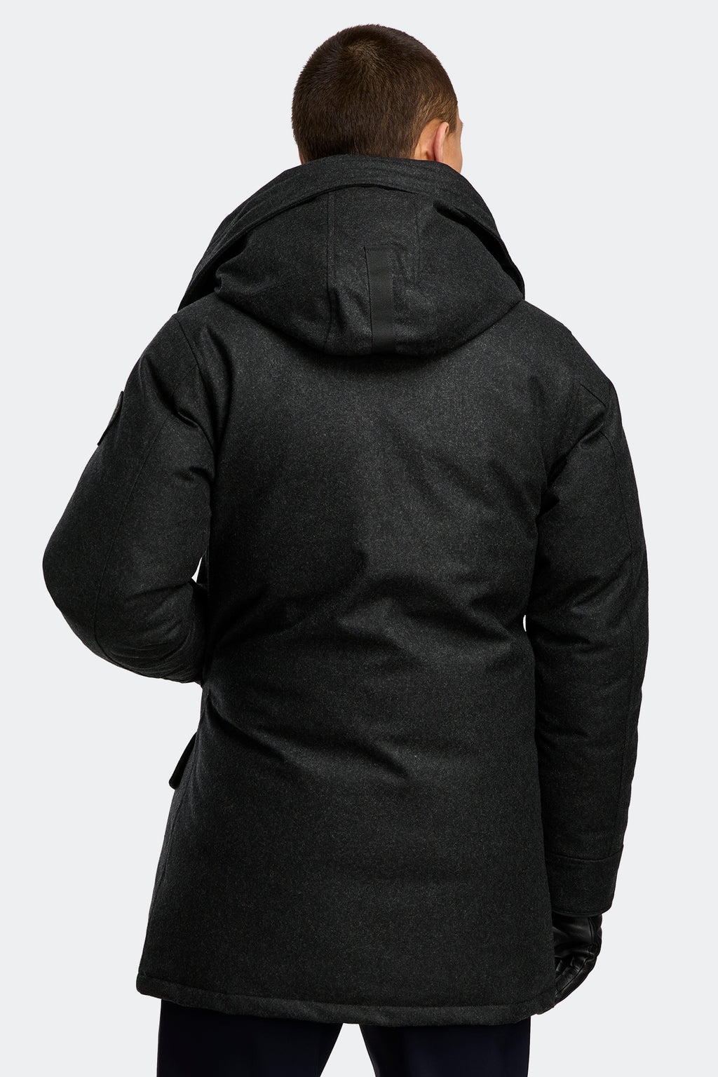 Langford Parka Wool (Men) - Carbon Melange