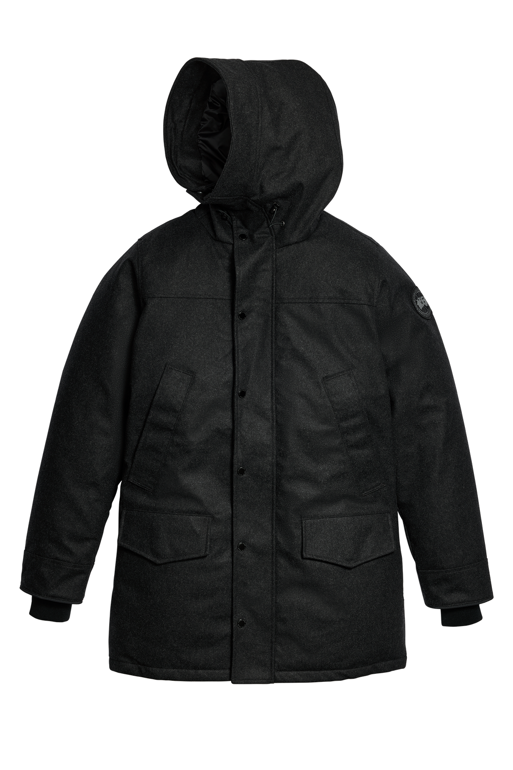 Langford Parka Wool (Men) - Carbon Melange