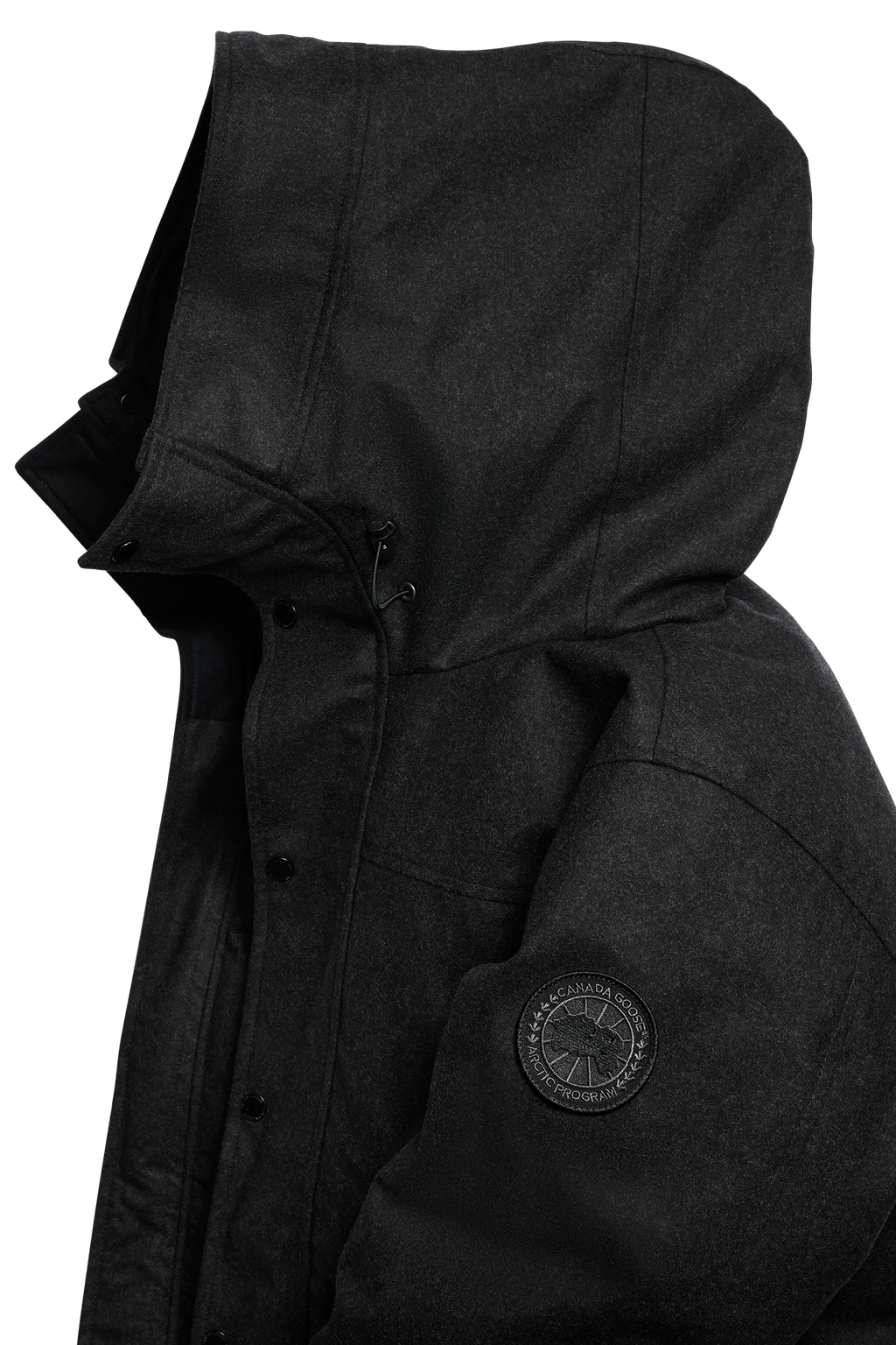 Langford Parka Wool (Men) - Carbon Melange