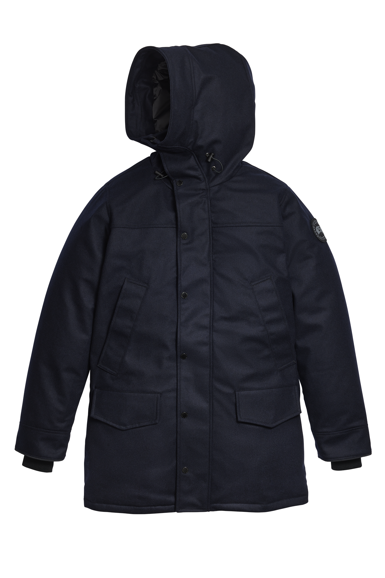 Langford Parka Wool (Men) - Atlantic Navy Melange