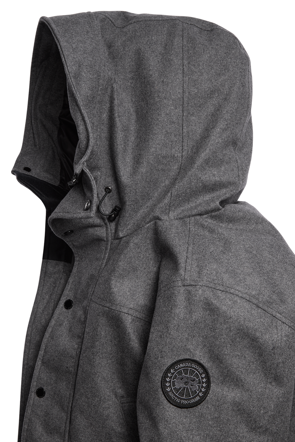 Langford Parka Wool (Men) - Slate Grey Melange