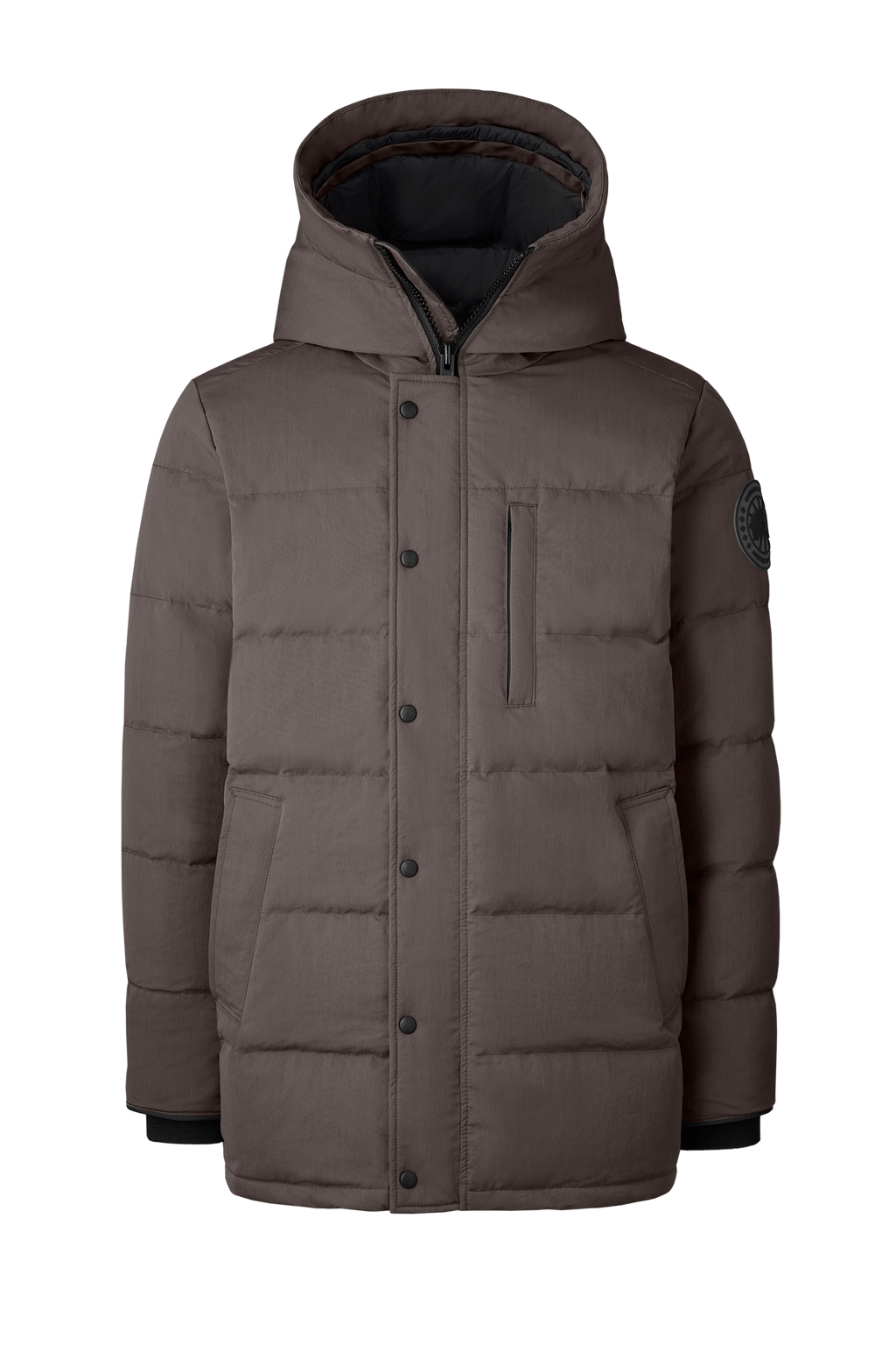 Carson Parka Crinkle Cotton (Men) - Coastal Grey