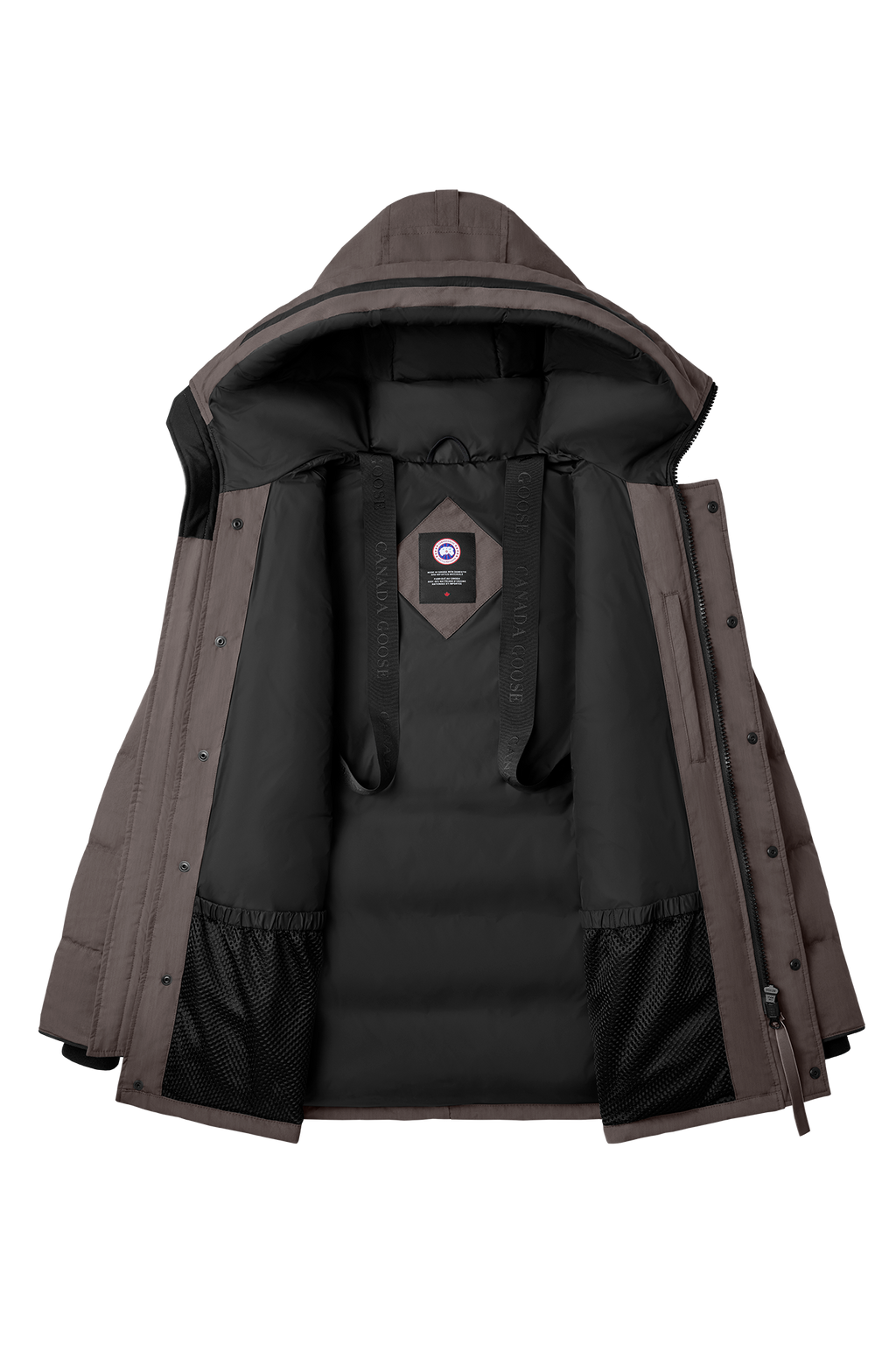 Carson Parka Crinkle Cotton (Men) - Coastal Grey - Image 7