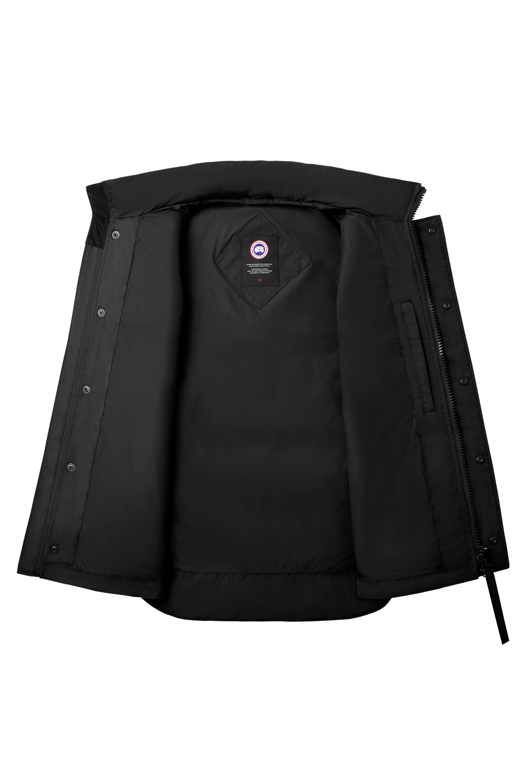 Garson Vest Crinkle Cotton (Men) - Black