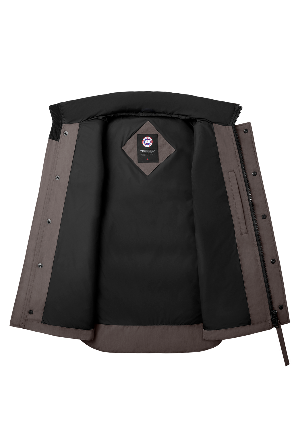 Garson Vest Crinkle Cotton (Men) - Coastal Grey