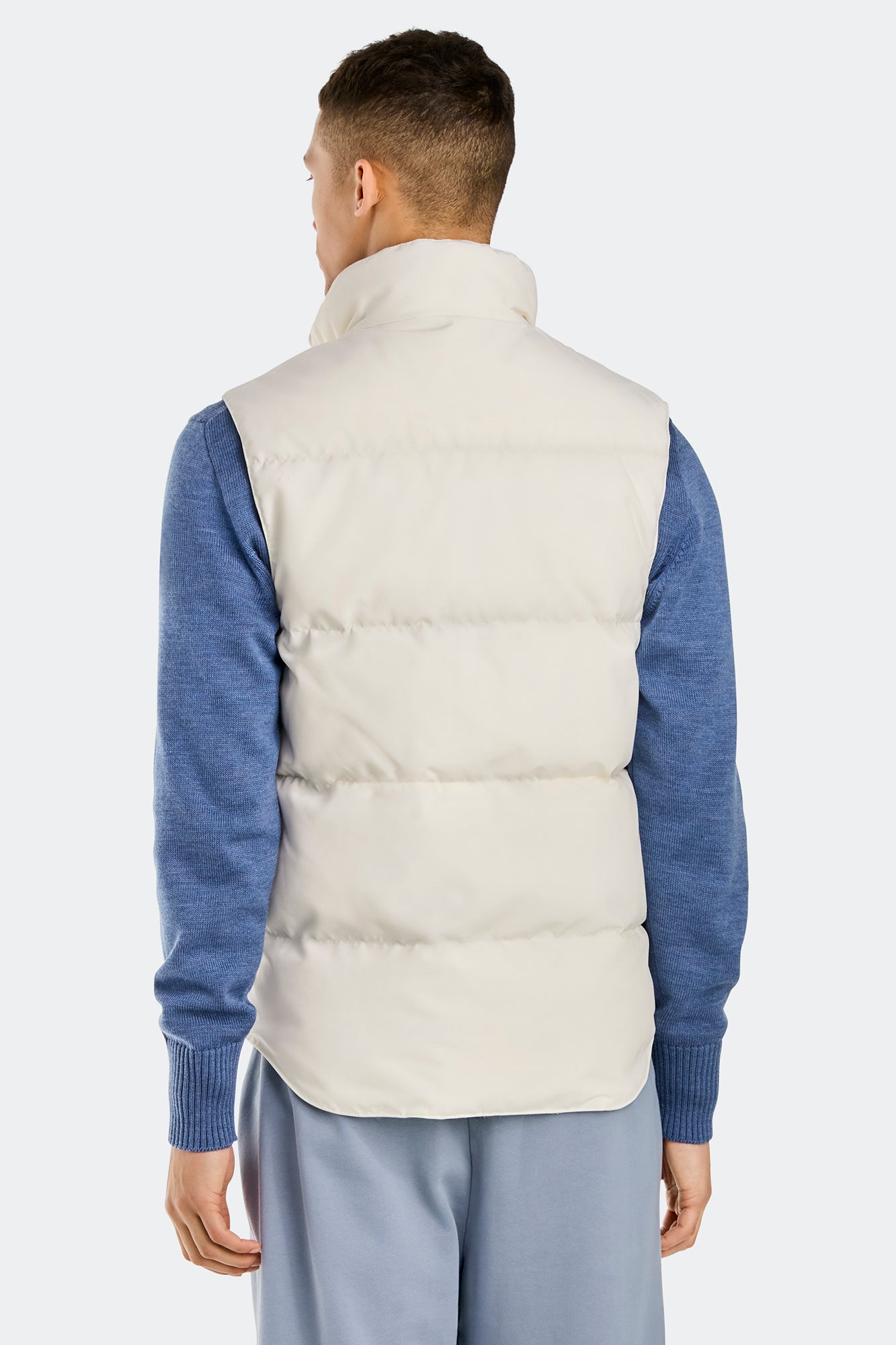 Garson Vest Black Label (Men) - North Star White