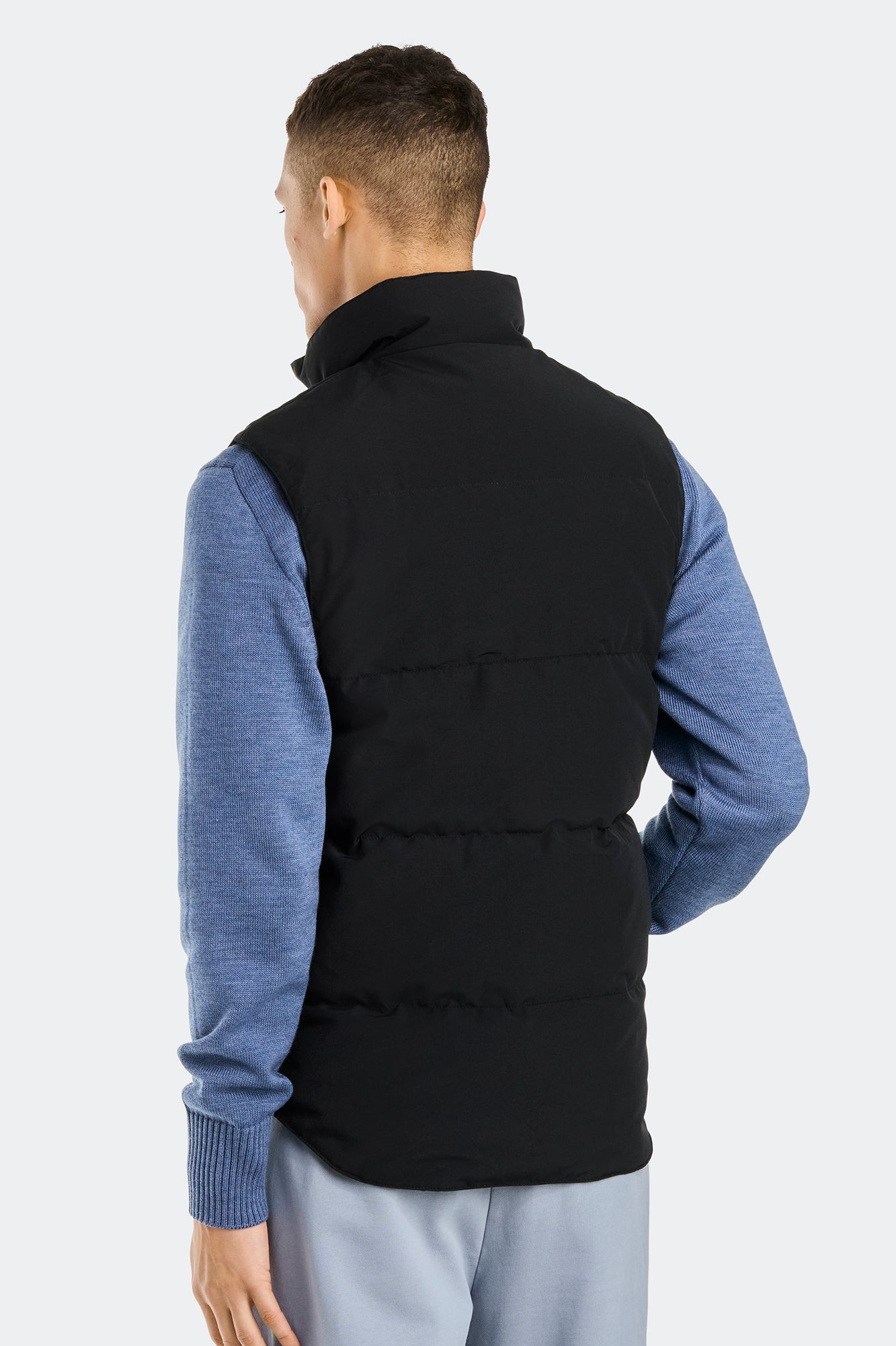 Garson Vest Black Label (Men) - Black