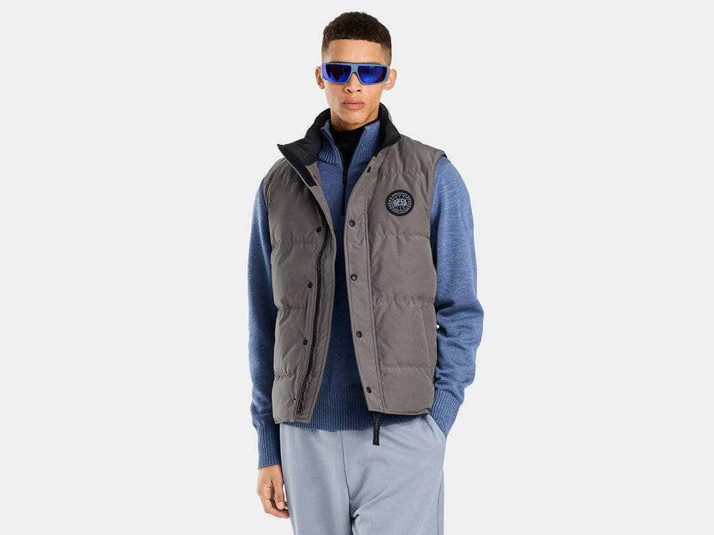 Garson Vest Black Label (Men) - Coastal Grey