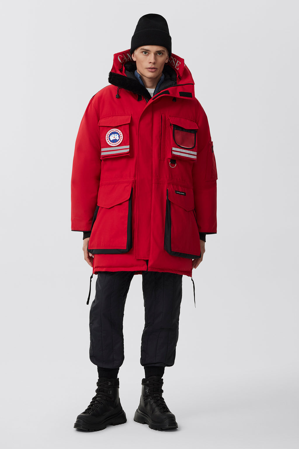 Snow Mantra Parka (Men) - Fortune Red