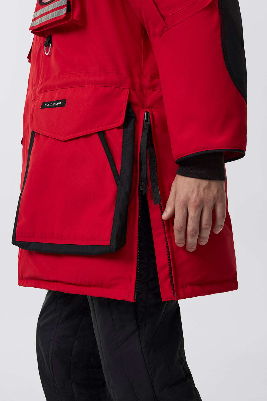 Snow Mantra Parka (Men) - Fortune Red - Image 7