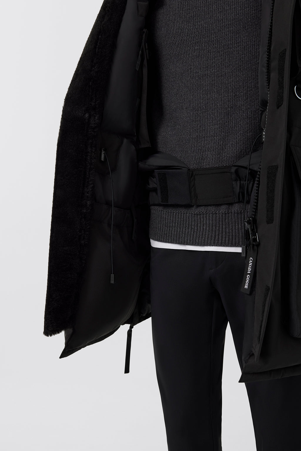 Snow Mantra Parka (Men) - Black - Image 8