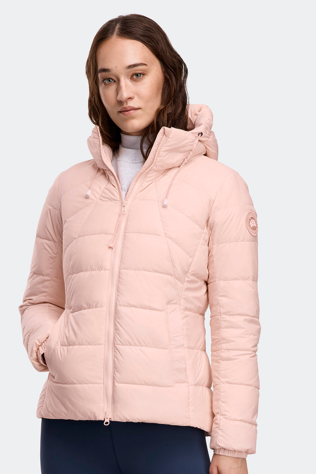 Abbott Hoodie Tonal Label - Vintage Rose