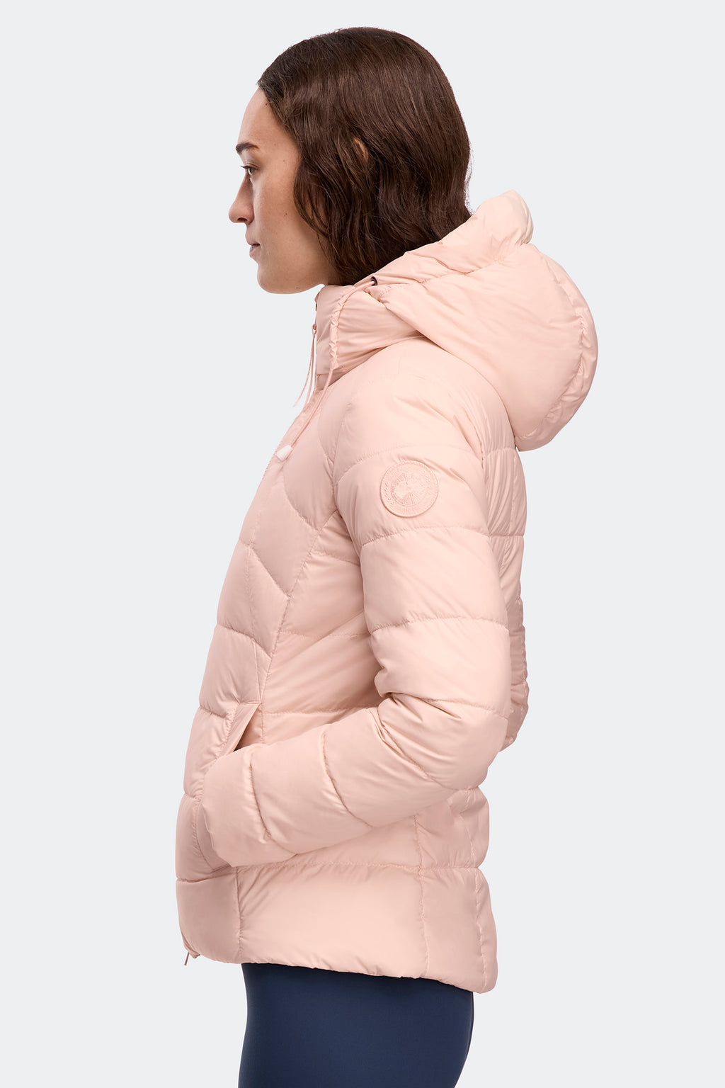 Abbott Hoodie Tonal Label - Vintage Rose