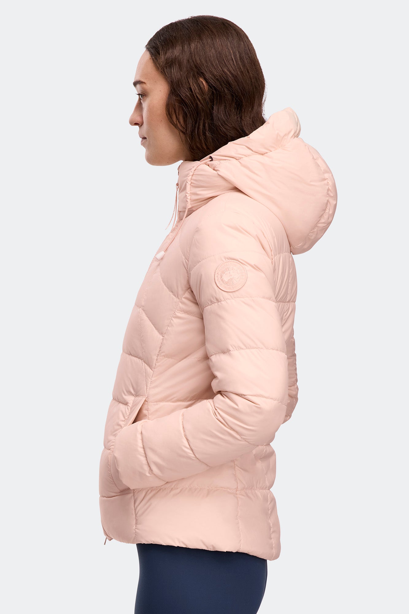 Abbott Hoodie Tonal Label - Vintage Rose