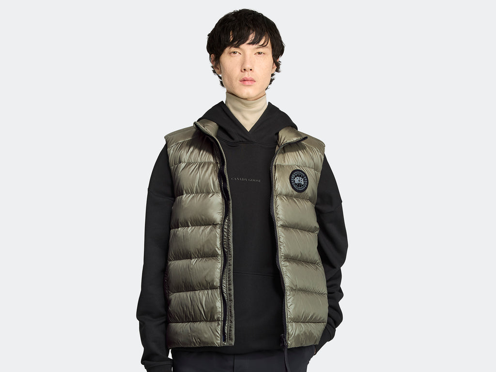 Crofton Vest Black Label - Smokey Sage