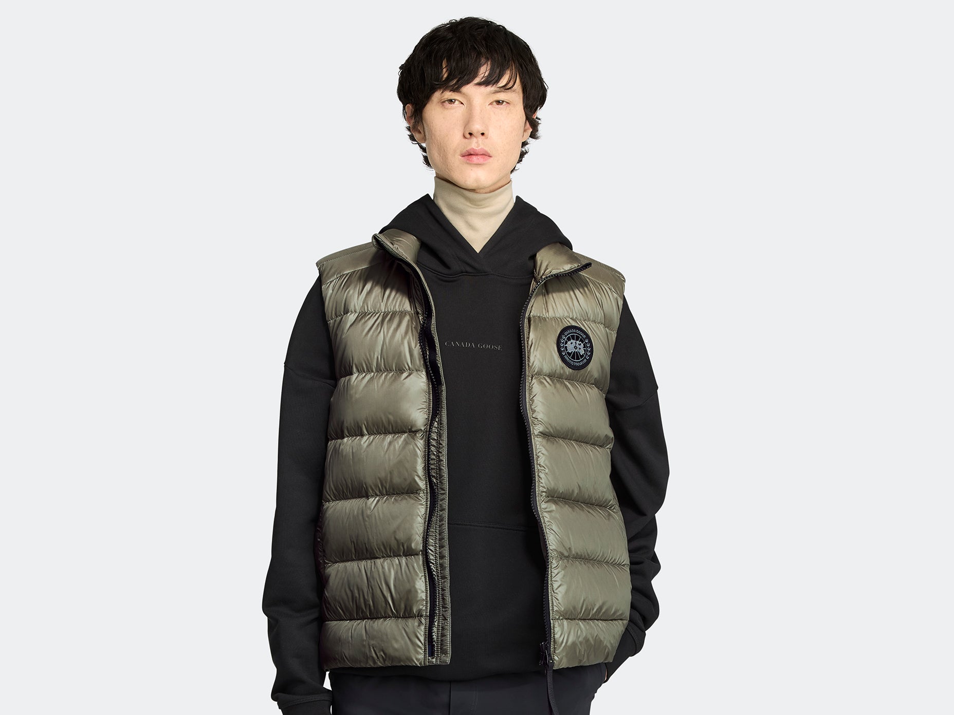 Crofton Vest Black Label - Smokey Sage
