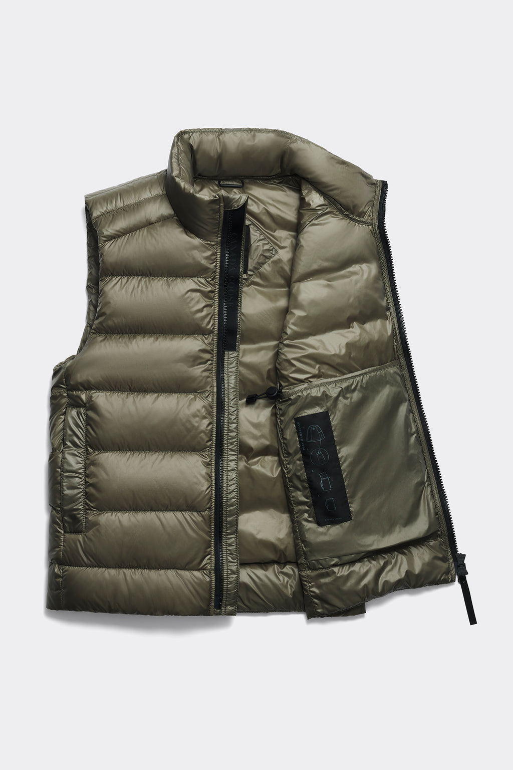Crofton Vest Black Label - Smokey Sage