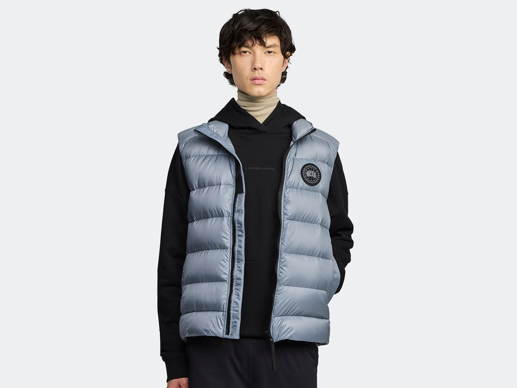 Crofton Vest Black Label - Light Ozone Blue