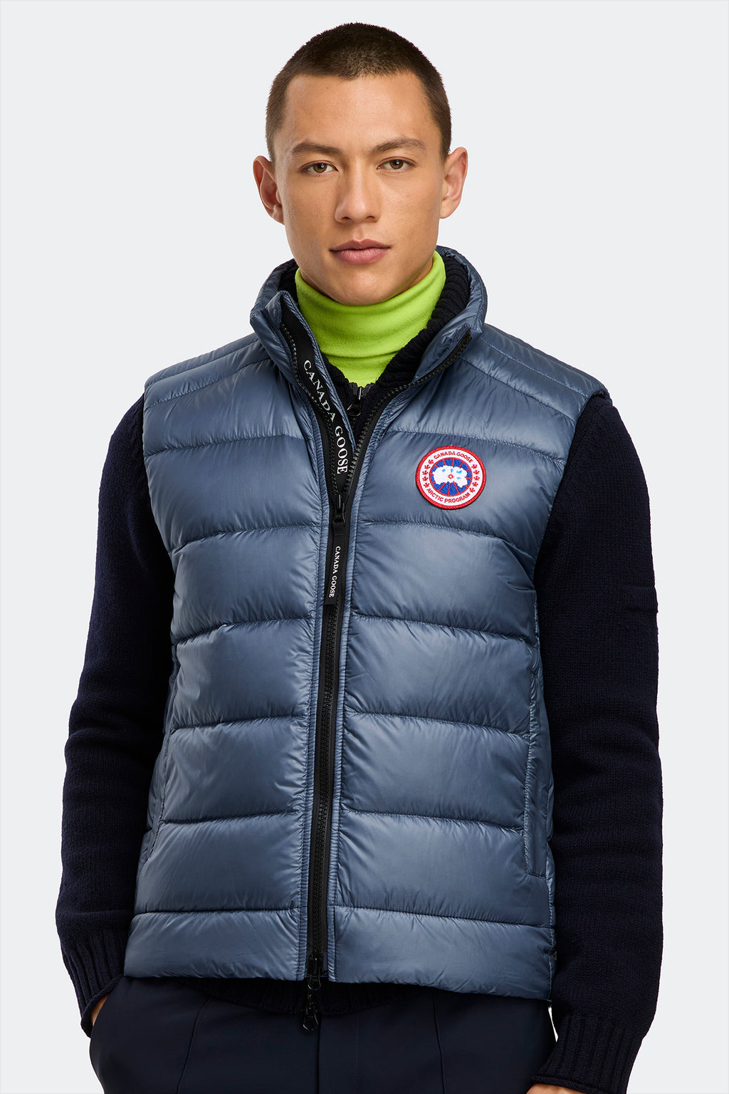 Crofton Vest - Ozone Blue
