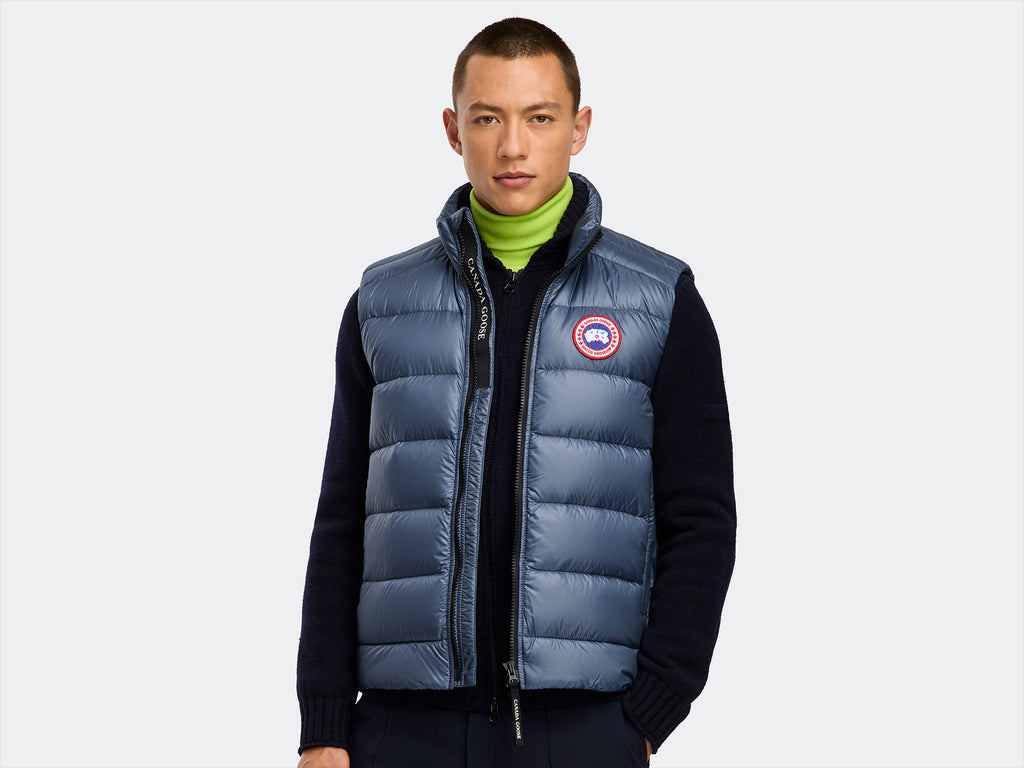 Crofton Vest - Ozone Blue