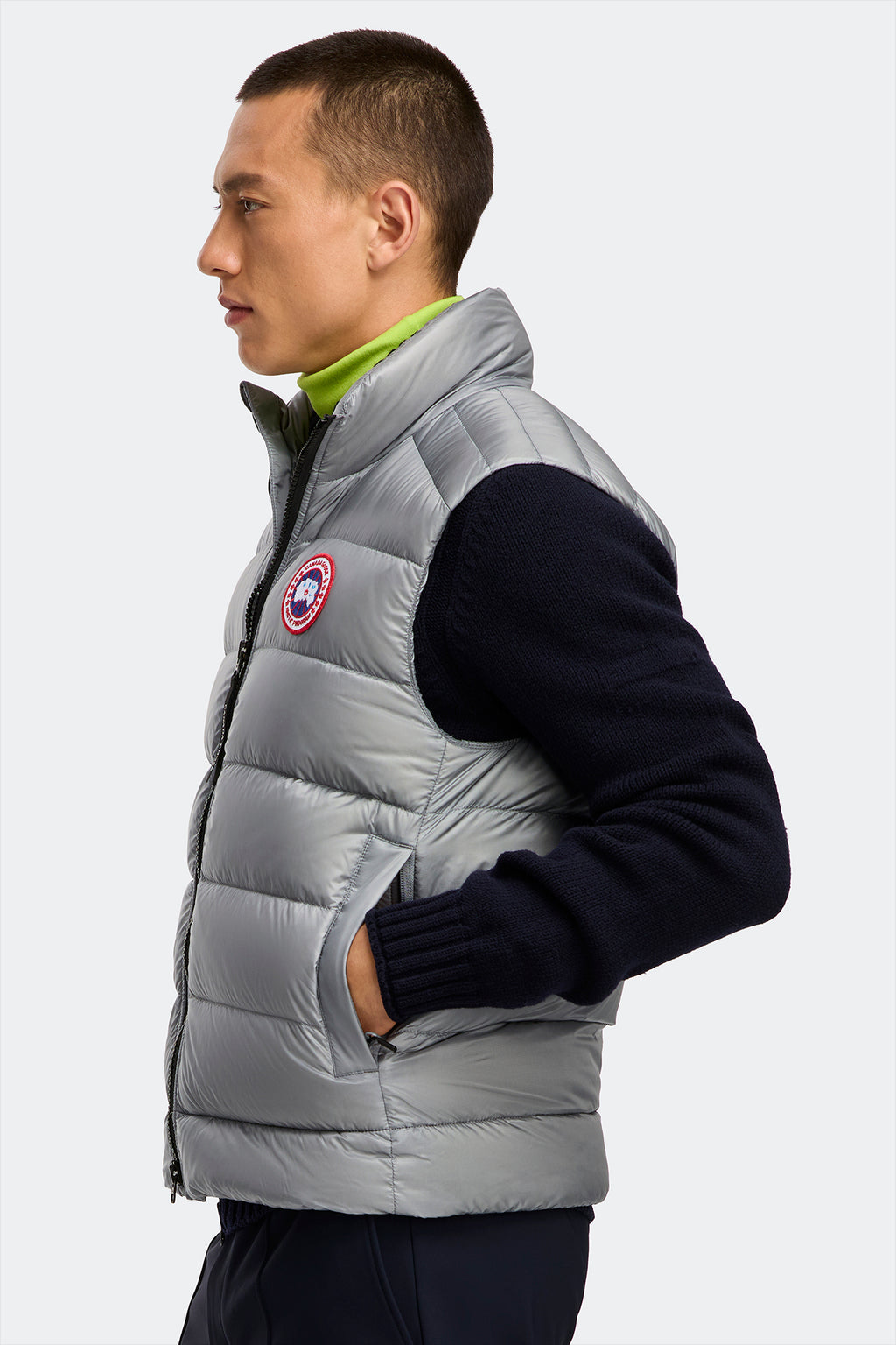 Crofton Vest - Boulder Grey