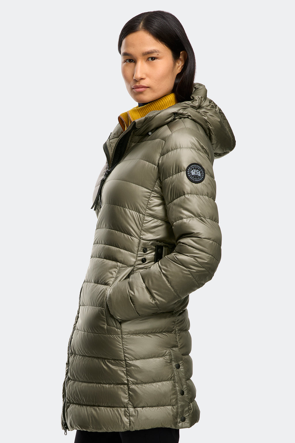 Cypress Hooded Jacket Black Label - Smokey Sage