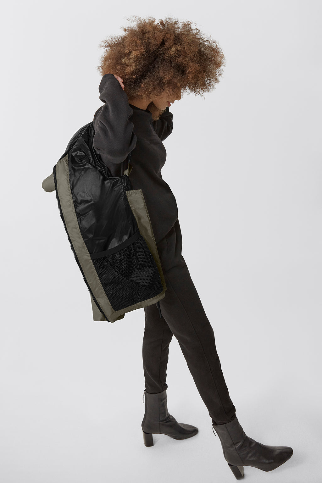 Cypress Puffer Black Label (Women) - Smokey Sage