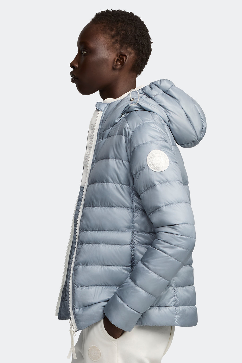 Cypress Hoodie White Label (Women) - Light Ozone Blue