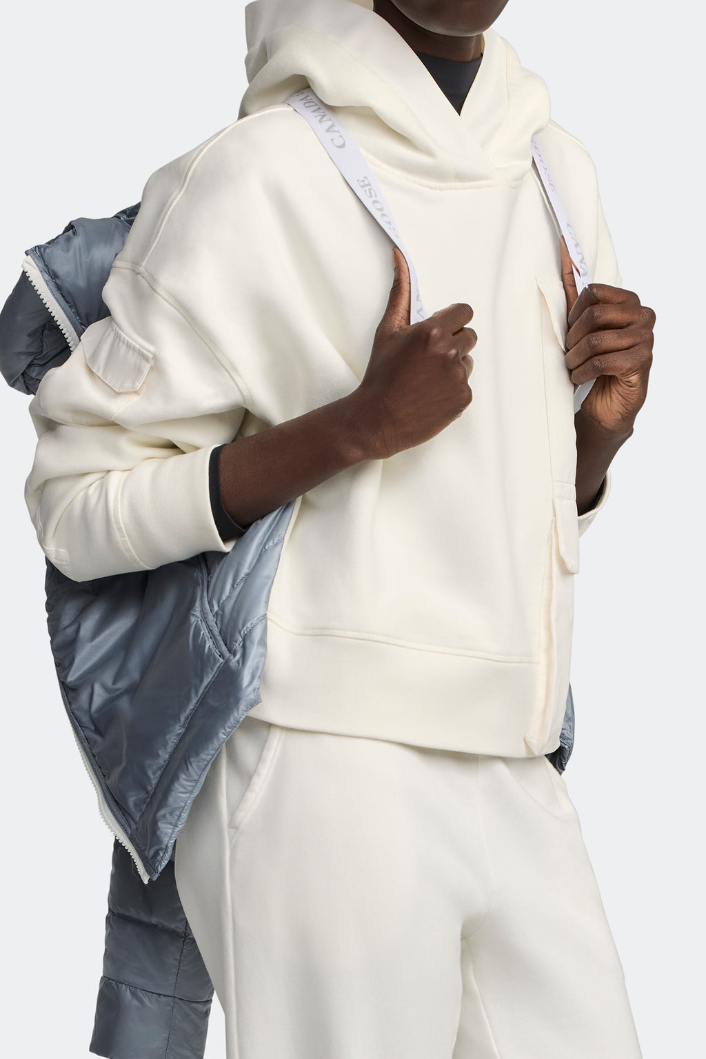 Cypress Hoodie White Label (Women) - Light Ozone Blue - Image 5