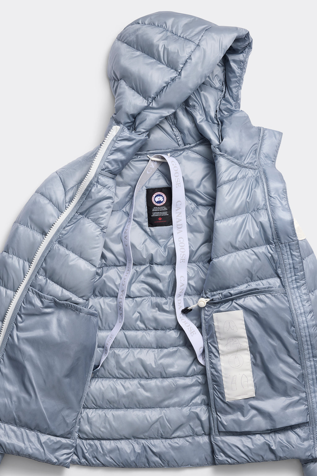 Cypress Hoodie White Label (Women) - Light Ozone Blue - Image 8