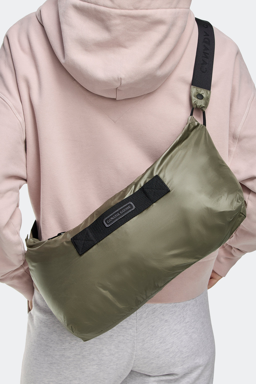 Cypress Cropped Puffer Black Label (Women) - Smokey Sage - Image 8