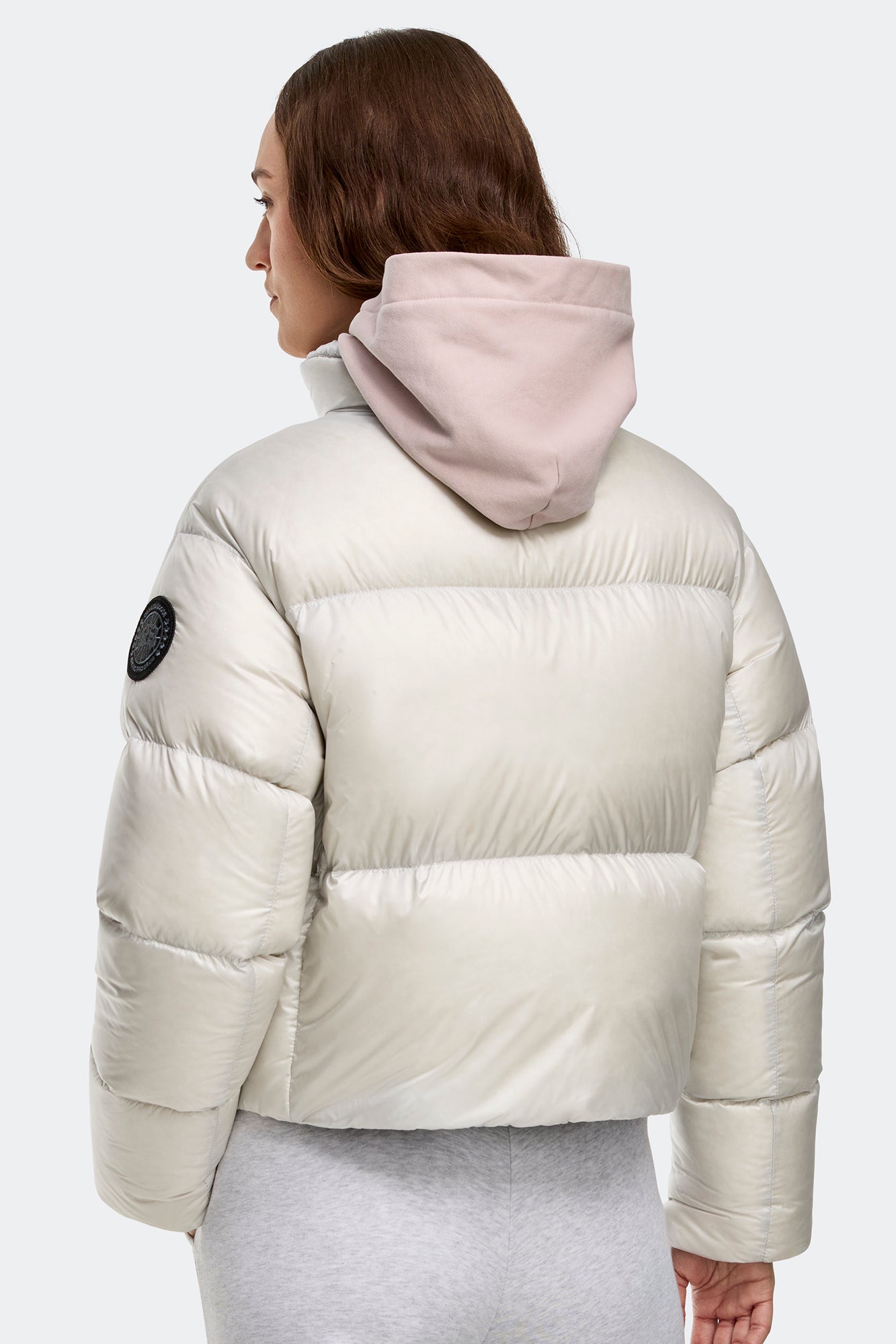 Cypress Cropped Puffer Black Label (Women) - Silverbirch