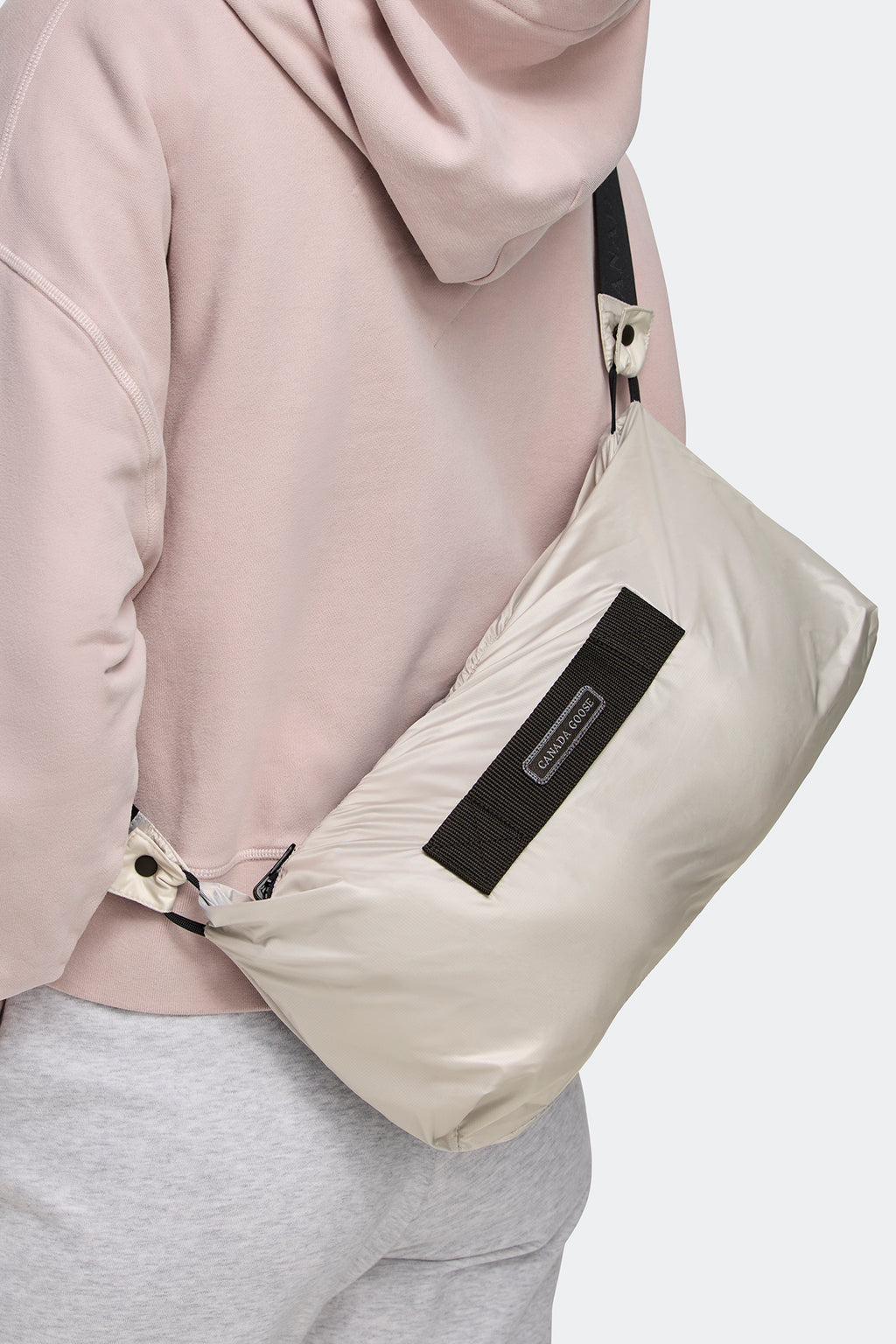 Cypress Cropped Puffer Black Label (Women) - Silverbirch - Image 8