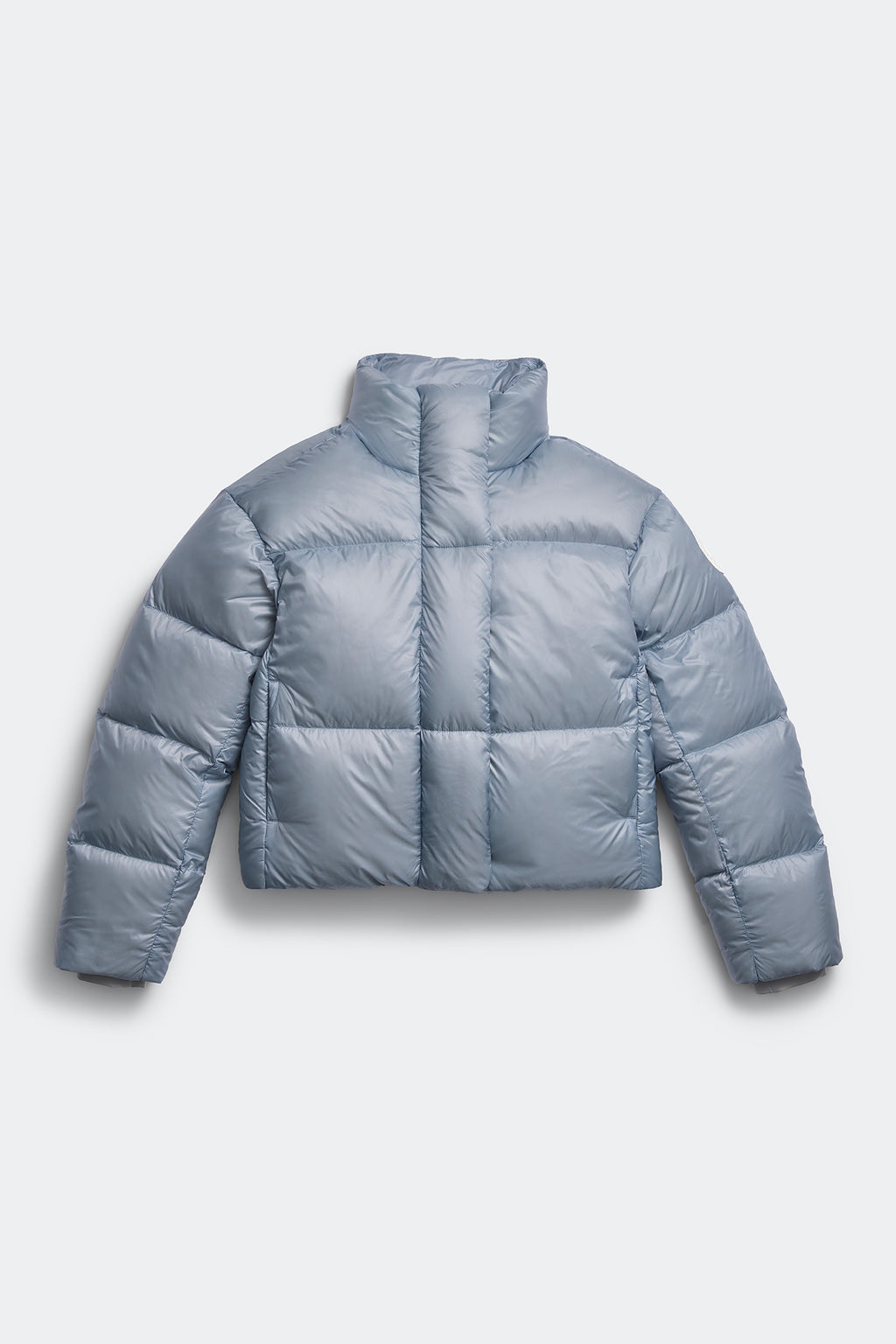 Cypress Cropped Puffer White Label (Women) - Light Ozone Blue - Image 7