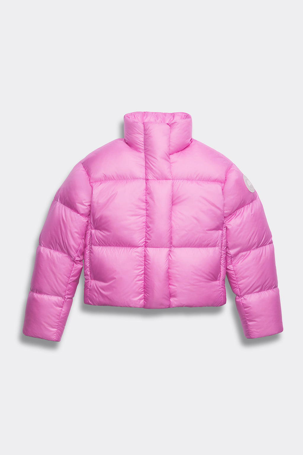 Cypress Cropped Puffer White Label (Women) - Twilight Magenta - Image 7