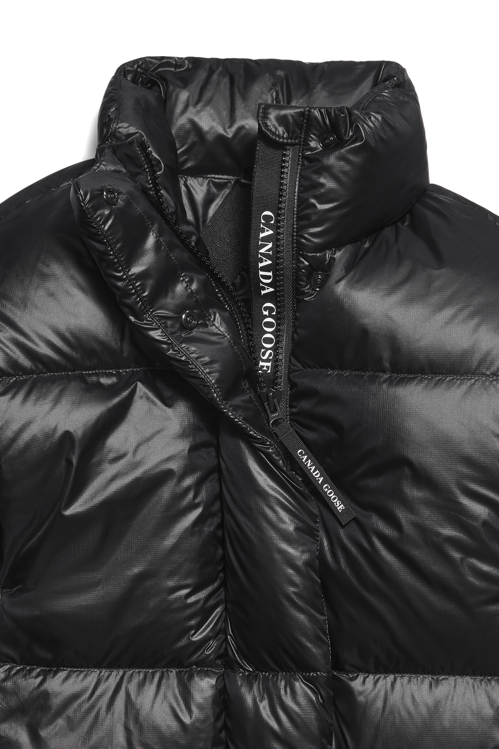 Cypress Cropped Puffer (Women) - Black - Image 6