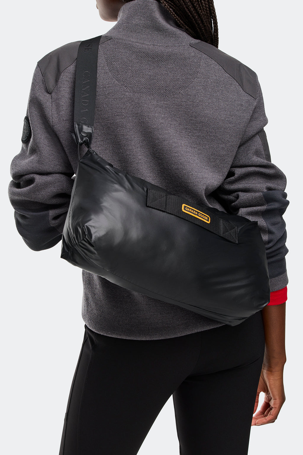 Cypress Cropped Puffer (Women) - Black - Image 8