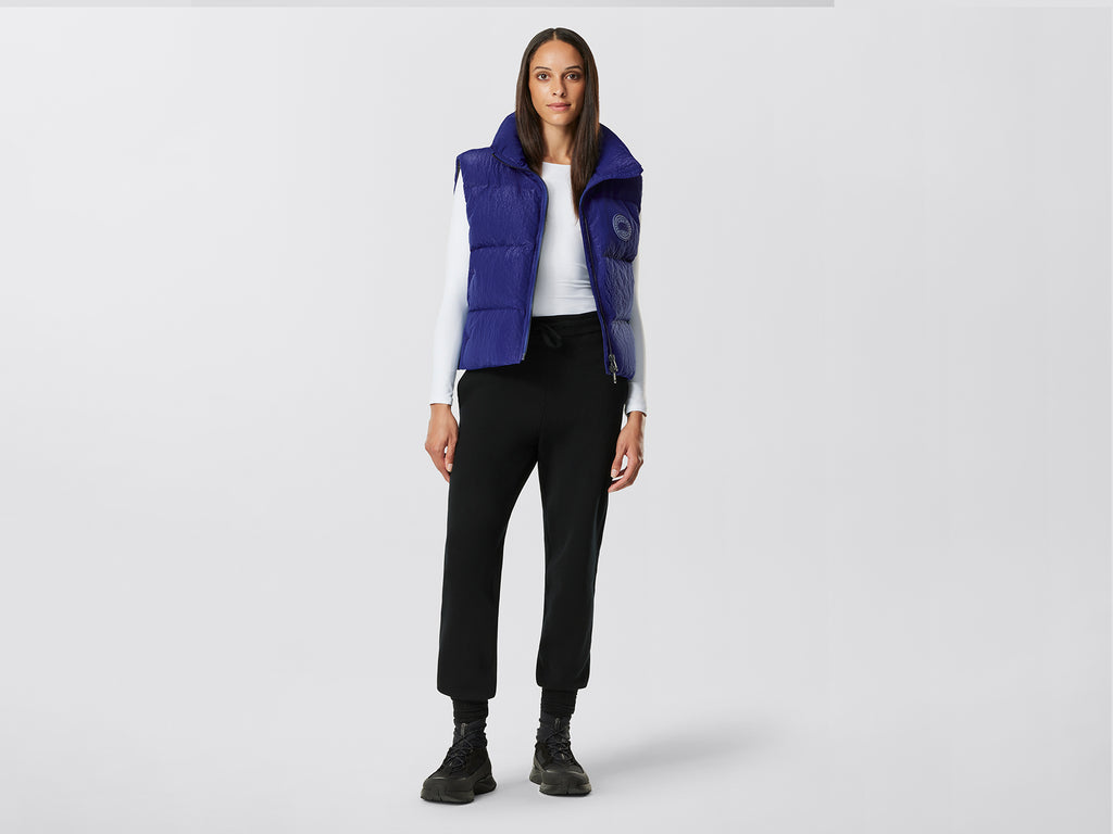 Cypress Puffer Vest City Lights (Women) - Nautical Dusk