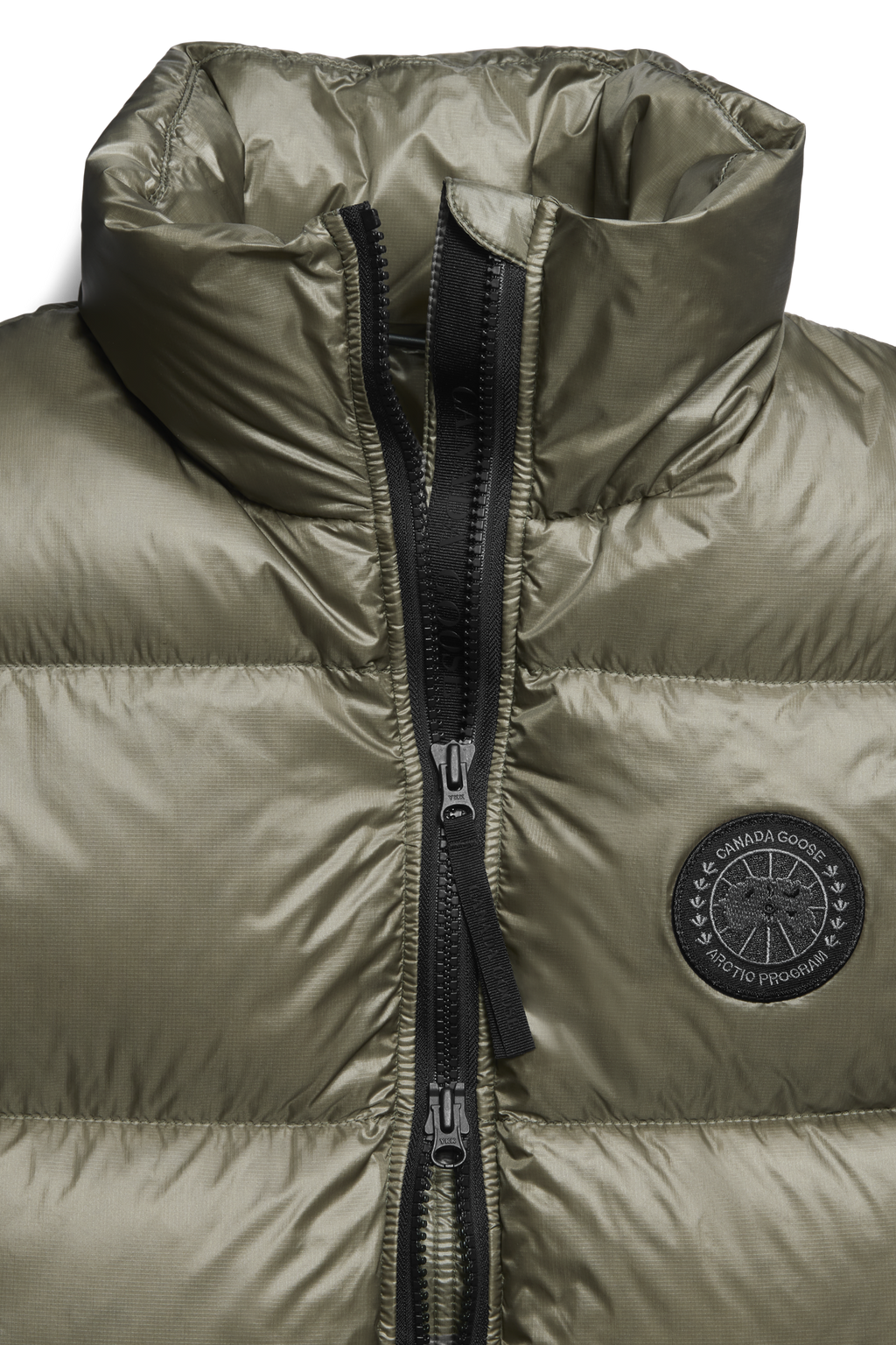 Cypress Puffer Vest Black Label (Women) - Smokey Sage